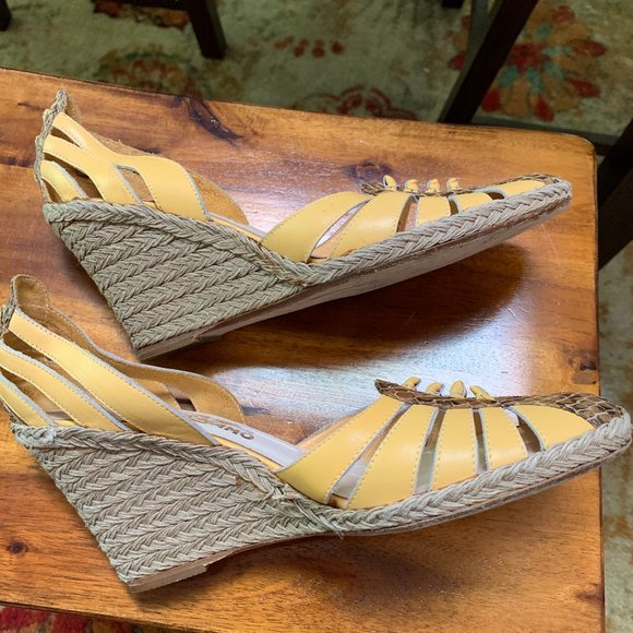 Salvatore Ferragamo wedge espadrille size 10 - Picture 5 of 6